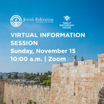 Birthright Volunteer Trip Virtual Info Session - logo